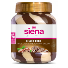  Siena duo mix kakaós mogyorós tejkrém édesítőszerrel 400 g csokoládé és édesség