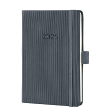 Sigel GmbH Sigel Conceptum határidőnapló, 2026, 10,8x15 cm heti, sötétszürke határidőnapló