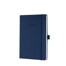 Sigel GmbH Sigel Conceptum notesz, kockás, 14,8x21cm, sötétkék, számozott oldalak, gumipánt jegyzettömb