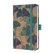  Sigel Jolie határidőnapló, 2026, 9,5x15 cm, heti, kraft, Moonlight Ginkgo határidőnapló