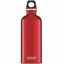Sigg Traveler piros alumínium doboz, 0,6 l kulacs, kulacstartó