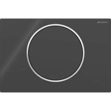  Sigma10 Működtetőlap, fekete/fényes króm szaniter