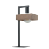 Sigma Lighting loft asztali lámpa robin barna fekete sig50251