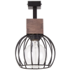 Sigma Lighting loft mennyezeti lámpa milan barna fekete sig31569