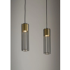 Sigma Lighting modern függeszték fobia fekete arany sig33452