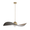 Sigma Lighting modern függeszték kapello fekete arany sig32342