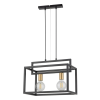 Sigma Lighting modern függeszték vigo fekete arany sig32439