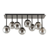 Sigma Lighting modern mennyezeti lámpa tulia fekete szürke sig33496
