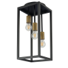 Sigma Lighting modern mennyezeti lámpa vigo fekete arany sig32225