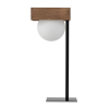 Sigma Lighting modern skandináv asztali lámpa bloom fehér barna fekete sig50366
