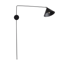 Sigma Magic fekete fali lámpa (SIG-40927) E27 1 izzós IP20 világítás
