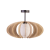 Sigma Modern barna-fekete mennyezeti lámpa (SIG-31321) E27 1 izzós IP20