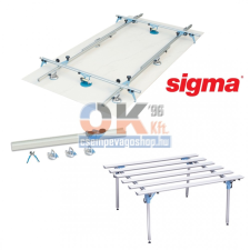  SIGMA Nagylapos szett - vágó, szállító, asztal BASIC PLUS (sigbasicplus) kőműves és burkoló szerszám