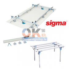 SIGMA Nagylapos szett - vágó, szállító, asztal BASIC (sigbasic) kőműves és burkoló szerszám