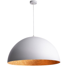Sigma Sfera fehér-réz függesztett lámpa (SIG-30128) E27 1 izzós IP20 világítás