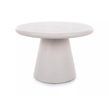 Signal Aurora Mikrocement Dohányzóasztal - Világosszürke, Kerek, 60 cm bútor