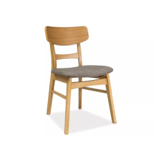 Signal CD-61 Tölgy Szövet Étkezőszék Szürke Párnázott Üléssel bútor