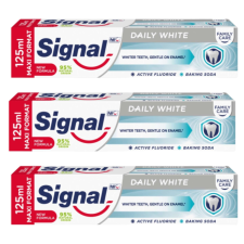 Signal Family Daily White Fogkrém 3x125ml fogkrém