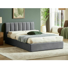 Signal Montreal Velvet Tárolós Bársony Ágy Szürke 120x200 ágy és ágykellék