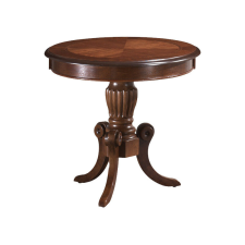 Signal Nevada Kerek Diófa Dohányzóasztal Klasszikus Stílusban bútor