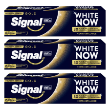 Signal White Now Gold Fogkrém 3x75ml fogkrém