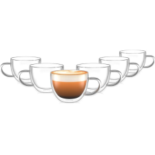 Siguro Capuccino duplafalú üvegpohár, 280 ml, 6 db konyhai eszköz