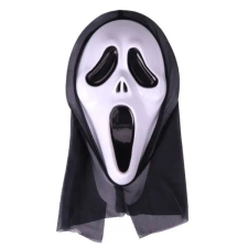  Sikoly álarc (csuklyás) jelmez