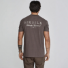  Siksilk Brown Graphic T-Shirt - barna póló - Méret: S