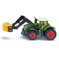 SIKU Fendt traktor bálafogóval - 1539 (55989) autópálya és játékautó