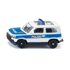 SIKU Land Rover Defender szövetségi rendőrség - 1569 (06567) autópálya és játékautó