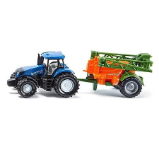  SIKU New Holland traktor permetező utánfutóval - 1668 (27868) autópálya és játékautó