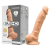SILEXD 7 - TAPADÓTALPAS DILDÓ - 17,5CM (NATÚR)