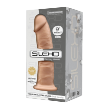SILEXD Model 2. prémium dildó (23 cm - világos bőrszín) műpénisz, dildó