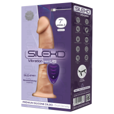 SILEXD Model 2. prémium vibrátor, távirányítóval (17,5 cm - világos bőrszín) vibrátorok
