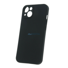 SILICON Apple iPhone 16 Plus Silicon Hátlap - Fekete tok és táska