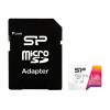 Silicon Power 128GB microSDXC Silicon Power Elite CL10 U1 V10 + adapter (SP128GBSTXBV1V20SP) (SP128GBSTXBV1V20SP) - Memóriakártya
