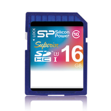 Silicon Power 16GB Superior SDHC UHS-1 (U3) memóriakártya