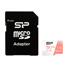 Silicon Power 1TB Superior V30 A1 microSDXC UHS-I CL10 Memóriakártya + Adapter memóriakártya