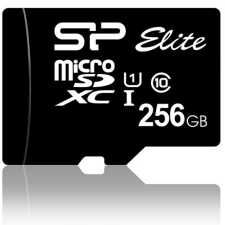 Silicon Power 256GB microSDXC Memóriakártya Silicon Power Elite UHS-1 + adapter (SP256GBSTXBU1V10SP) memóriakártya