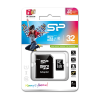 Silicon Power 32GB microSD+adapter, CL10 (SP032GBSTH010V10SP)