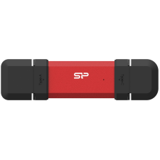Silicon Power 500GB USB-C/USB3.2 DS72 Red SP500GBUC3S72VPR merevlemez, ssd