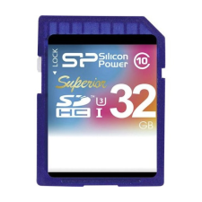 Silicon Power Card sdhc silicon power 32gb uhs-i superior (90mb/s | 45mb/s) u3 sp032gbsdhcu3v10 memóriakártya
