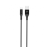 Silicon Power LK30AB USB - microUSB Adat- és töltőkábel 1m - Fekete