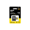 Silicon Power MicroSD kártya - 128GB microSDXC UHS-I U3, 3D TLC NAND (170/150 MB/s A1/V30) DDR200 transfer rate