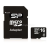 Silicon Power MicroSD kártya - 16GB microSDHC Class10 + adapter (SP016GBSTH010V10SP)