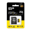 Silicon Power MicroSD kártya - 256GB microSDXC UHS-I U3, 3D TLC NAND (170/150 MB/s A2/V30) DDR200 transfer rate (SP256GBSTXLA2V1NSP)