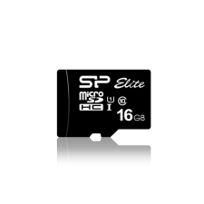 Silicon Power MicroSD kártya – 16GB microSDHC Elite UHS-1 + adapter memóriakártya