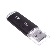 Silicon Power Pen Drive 32GB Silicon Power Ultima U02 fekete USB 2.0 (SP032GBUF2U02V1K) (SP032GBUF2U02V1K) pendrive