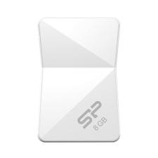 Silicon Power Pendrive 8GB Silicon Power Touch T08 White USB2.0 pendrive