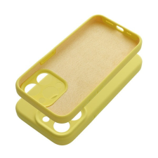 SILICONE tok 2mm iPhone 15 Pro Max - sárga tok és táska